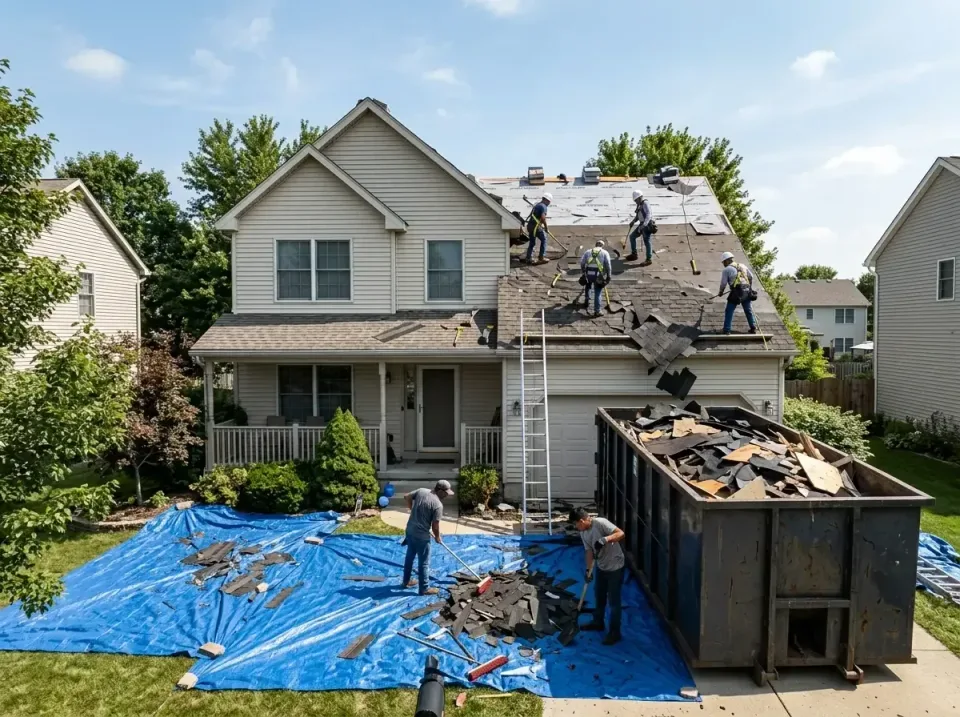 roof-replacement-debris-remova-004 — frequently asked questions, Cheapest Dumpster Rentals in Sulphur Springs, TX